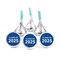 324ct Blue Graduation Stickers Class of 2026 for Hershey's Kisses or Mints (3 Sheets - 324 Stickers) Party Favors - By Just Candy